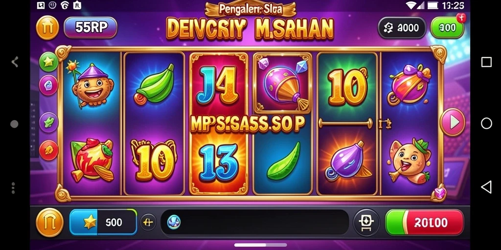 Tampilan gameplay mengasyikkan dari game Slot 55RP.