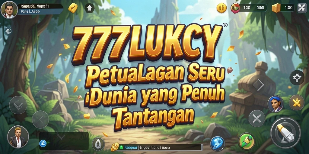 Tampilan gameplay seru dalam 777LUKCY yang penuh petualangan.