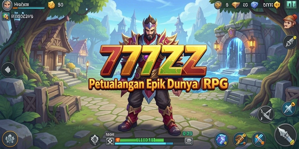 Gameplay seru di 777ZX dengan karakter dan pertarungan epik.