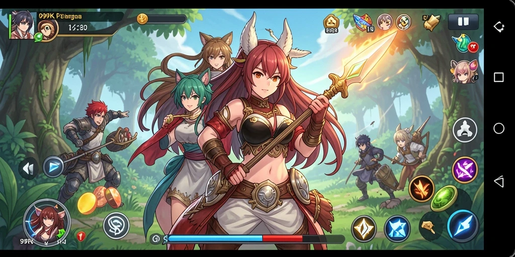 Tampilan gameplay 99RK yang menarik dan penuh aksi.