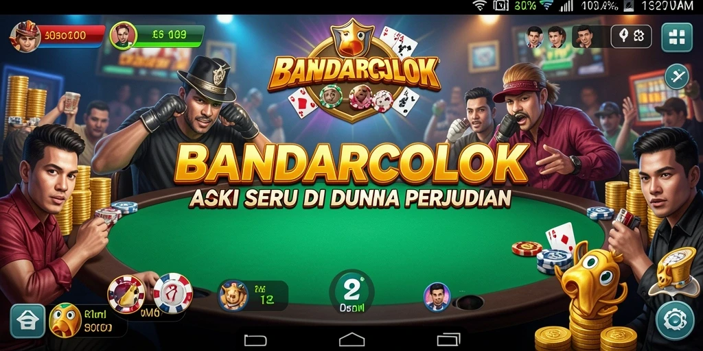 Screenshot dari gameplay seru BANDARCOLOK yang penuh aksi.