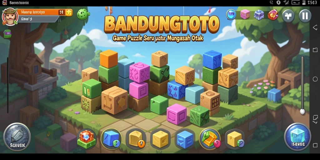 Tampilan utama gameplay BANDUNGTOTO dengan teka-teki yang menarik.