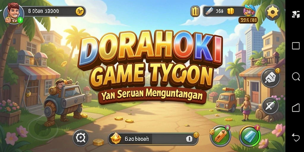 Screenshot DORAHOKI menampilkan gameplay seru dengan grafis menarik.