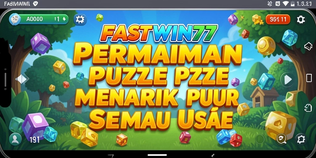 Tampilan gameplay <strong>FASTWIN77</strong> yang penuh warna dan menantang.