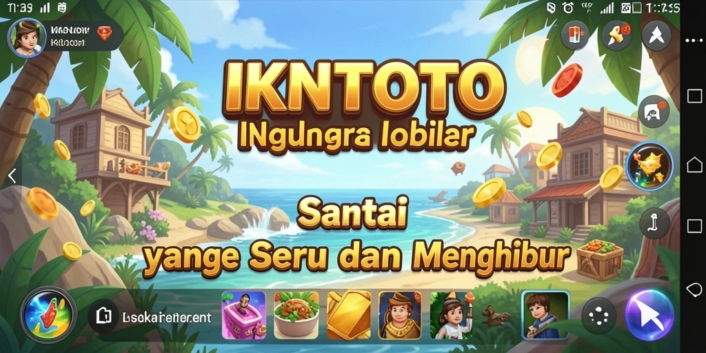 Tampilan gameplay IKNTOTO yang menantang dan seru.