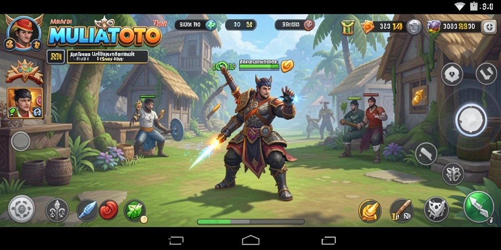Tampilan screenshot MULIATOTO menampilkan antarmuka aplikasi yang sederhana dan fungsional.