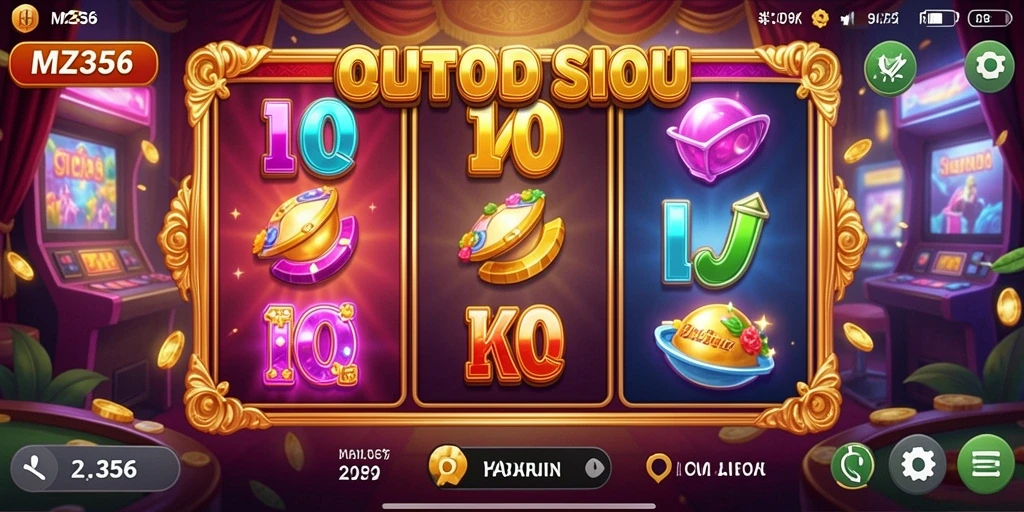 Tampilan gameplay Slot MZ356 yang menarik dan seru.