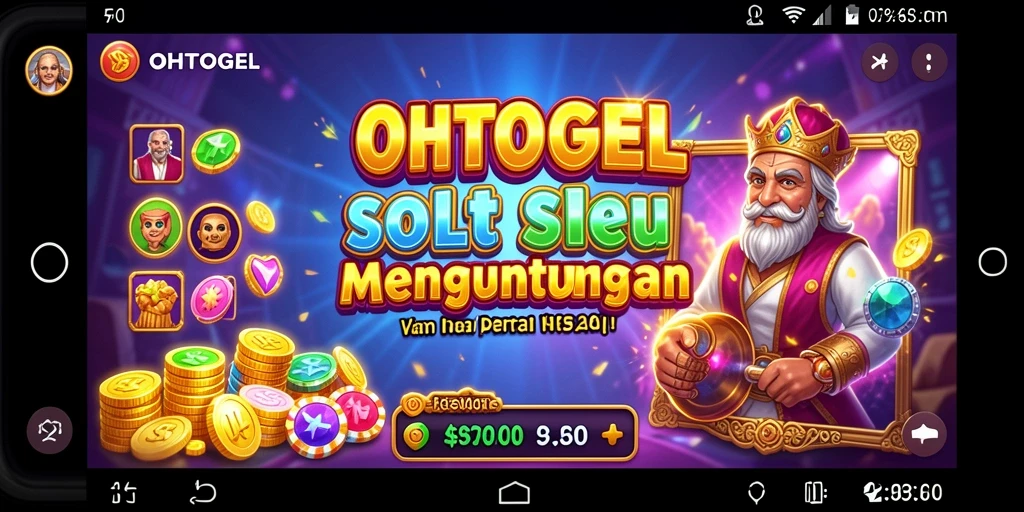 Screenshot OHTOGEL menunjukkan gameplay Slot yang mengasyikkan dan interaktif.