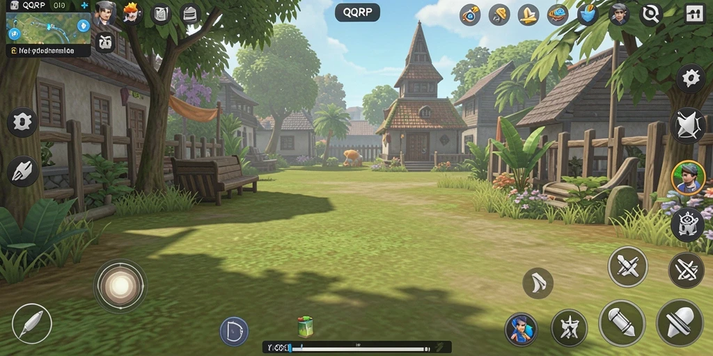 Tangkapan layar QQRP menampilkan gameplay Idle yang menarik dan interaktif.